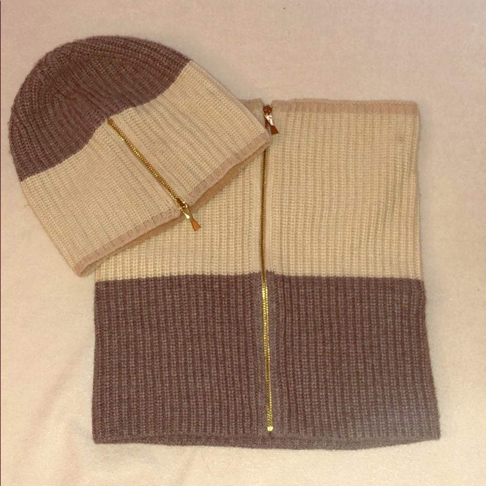Kate Spade Hat and Round Scarf combo
